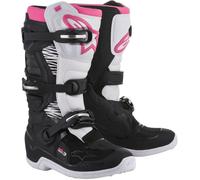 Alpinestars Stella Tech 3 Stivali Motocross Ladies, nero-rosa, taglia 39 per donne