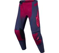 Alpinestars Stella Techstar Swan Pantaloni da Motocross Femminile, Rosso/nero/grigio, Taglia 32