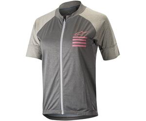 Alpinestars Stella Trail Full Zip SS maglia ciclismo donna, grigio, taglia L per donne