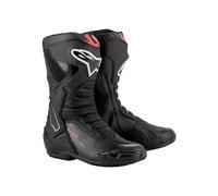 Alpinestars stivale pista uomo Smx-6 V3 - 1030 Black Red Fluo 45