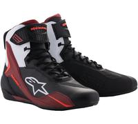 Alpinestars Faster 4, scarpe 8 US male Nero/Bianco/Rosso Scuro