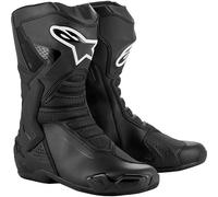Alpinestars Stivali SMX-6 V3 Waterproof In Pelle - Nero