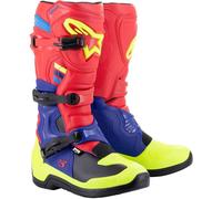 ALPINESTARS - Stivali Tech 3 Bright Rosso / Dark Blue / Giallo Fluo Rosso 9 (EU 43)