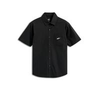 Alpinestars Strive Woven Shirt, Casual Sportswear Short Sleeve, Stretch Poplin, 98% Cotton/2% Spandex, L, Black