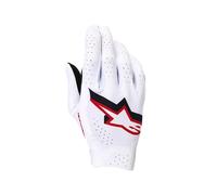 Alpinestars Supertech 2026 Guanti da motocross, bianco/nero/rosso, M