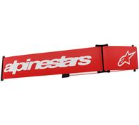 Alpinestars Supertech, cinturino per occhiali male Rosso/Bianco