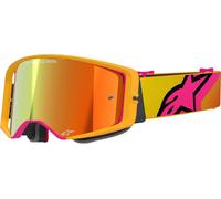 Alpinestars Supertech Corp Absolute Vision Mirror Motocross Brille, arancione, Taglia unica