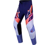Alpinestars Supertech Dyna Pantaloni Motocross Giovanili, viola/rosa, Taglia 30