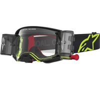 Alpinestars Supertech Firma Roll-Off Occhiali da motocross, nero/neon/giallo, Taglia unica