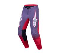 Alpinestars Supertech Hiten AFD Pantaloni da motocross, grigio/rosso, 34
