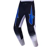 Alpinestars Supertech Hiten AFD Pantaloni da motocross, nero/blu/viola, Taglia 36