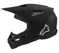 alpinestars Supertech M3 Solid Casco Cross Opaco/Nero 2XL