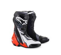 Alpinestars Supertech R Motorradstiefel, Scarpe da Moto Uomo, Nero, 46 EU