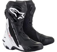 Alpinestars Supertech R Stivali moto, nero-bianco, taglia 42 per maschi