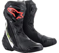 Alpinestars Supertech R Stivali moto, nero-rosso-giallo, taglia 41 per maschi