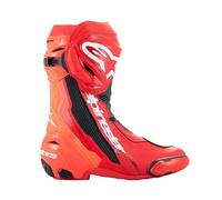 Alpinestars Supertech R Stivali moto, rosso/nero/bianco, 42