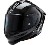 Alpinestars Supertech R10 Carbon Casco, nero, taglia L per maschi