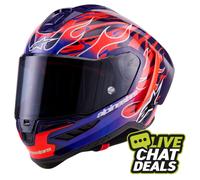 Alpinestars Supertech R10 Flyte Limited Edition Casco, rosso, taglia S per maschi