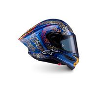 Alpinestars Supertech R10 Martinator Thai LE Carbon Elmetto, rosso, taglia M