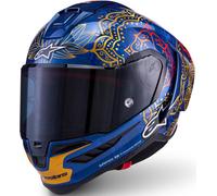 Alpinestars Supertech R10 Martinator Thai LE Carbon Elmetto, rosso, taglia M