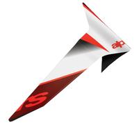 Alpinestars Supertech R10 Team Standard Spoiler, nero/rosso/bianco