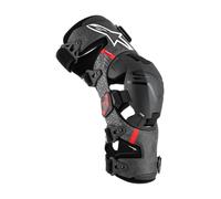 Alpinestars Supertech RK-10 Plasma Ginocchiere, nero/rosso, Taglia M