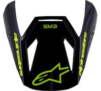 Alpinestars Supertech S-M3 Radium, Gioventù di punta male Nero/Giallo Fluo