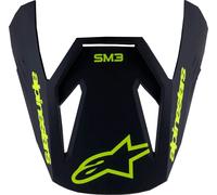 Alpinestars Supertech S-M3 Radium, Gioventù di punta male Opaco Nero/Giallo Fluo