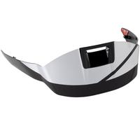 Alpinestars Supertech S-R10 Element, spoiler Taglia unica male Nero/Argento