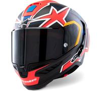 Alpinestars Supertech R10 Jack Miller Carbon Casco, nero-rosso, taglia M per maschi