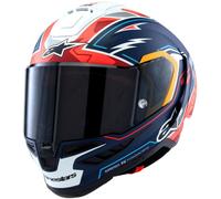 Alpinestars Supertech S-R10 Pedro Acosta L.E., casco integrale S male Opaco Blu Scuro/Rosso/Bianco
