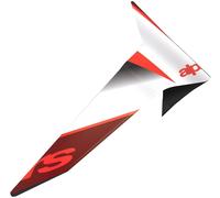 Alpinestars Supertech R10 Team Standard Spoiler, nero-bianco-rosso per maschi