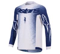 alpinestars Supertech Scenz Maglia MX uomo bianca, taglia XL