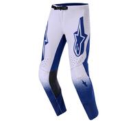 alpinestars Supertech Scenz Pantaloni da cross Bianco/Blu 36 bianca