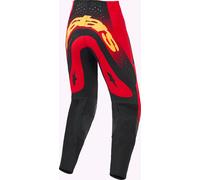 Alpinestars Supertech Scenz Pantaloni da motocross, nero-rosso-giallo, taglia 36 per maschi
