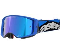 Maschera Cross Alpinestars Supertech Stream Blu Blu