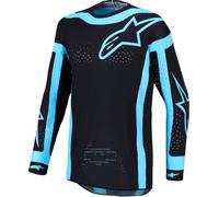 Maglia SUPERTECH VESTA Nero Azzurro ALPINESTARS - UE: S