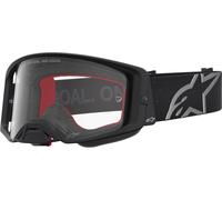 Alpinestars Supertech Vesta Occhiali da motocross, nero/argento, Taglia unica