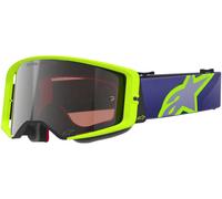 Alpinestars Supertech Vision Corp Occhiali da motocross, porpora-giallo per maschi