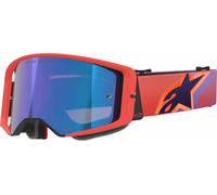 Alpinestars Supertech Vision Corp Occhiali da motocross, rosso