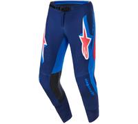 Alpinestars Supertech Vista Pantaloni da motocross, blu, taglia 38 per maschi