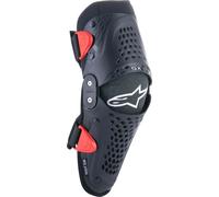 Alpinestars SX-1, Protezioni per le ginocchia Livello 1 per i gi L/XL male Nero/Rosso