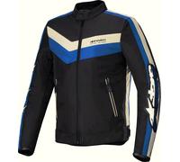 GIACCA MOTO ALPINESTARS T-DYNO WR - NERO BLU ECRU