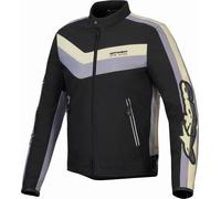 Alpinestars T-Dyno Wr Giacca tessile da moto, nero-grigio, taglia 3XL per maschi