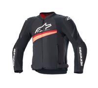 Alpinestars T-GP PLUS R 4 Airflow giacca da moto nero-rosso fluo XL