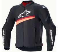 Alpinestars T-GP Plus R V4 Airflow, giacca in tessuto M male Nero/Rosso Fluo/Bianco