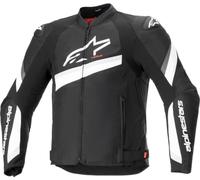 Alpinestars T-GP Plus R V4 Giacca tessile moto, Bianco/nero, Taglia L