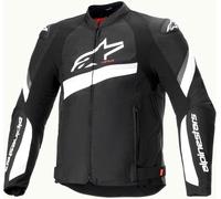 Alpinestars T-GP Plus R V4 Giacca tessile moto, nero-bianco, taglia S