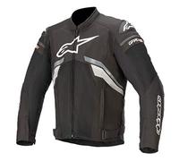 Alpinestars T-GP Plus R V3 Air, giacca tessile M male Nero/Grigio Scuro/Bianco