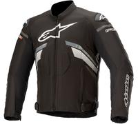 Alpinestars T-GP Plus V3 Giacca tessile motociclistica, nero-grigio-bianco, taglia S per maschi